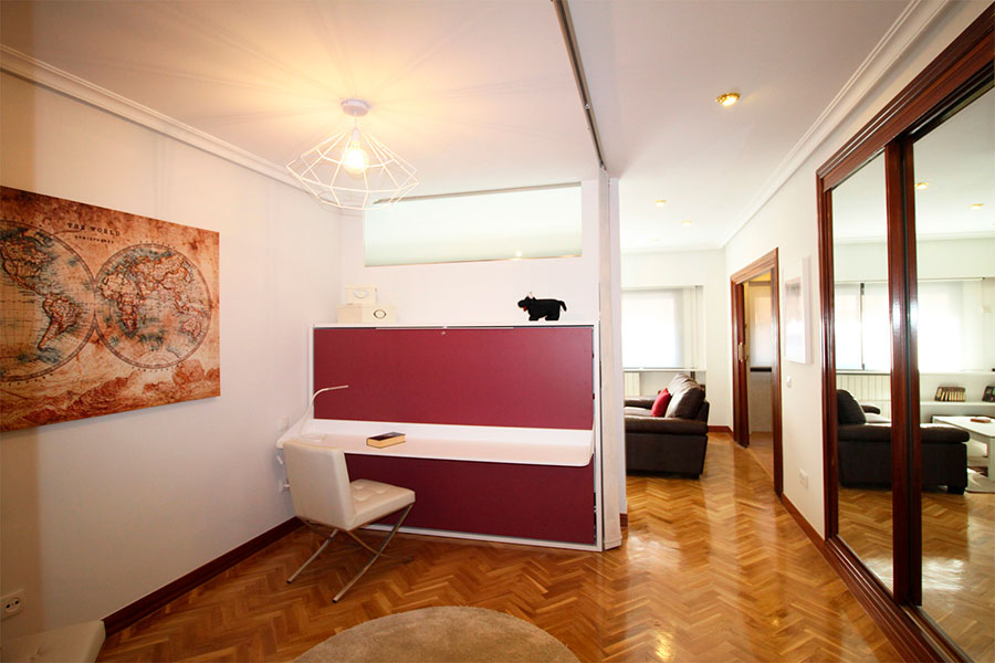 Interiorismo y decoración de piso en Embajadores, Madrid