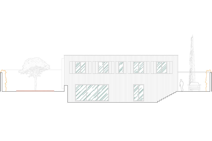 Casa Eco. Vivienda unifamiliar bioclimática y sostenible en Eurovillas, Madrid